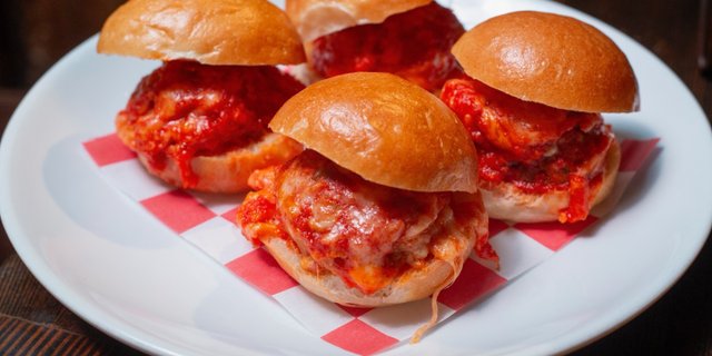 Mini Chicken Parm Sandwiches
