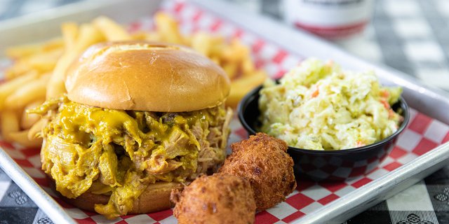 Pulled Pork BBQ Sandwich