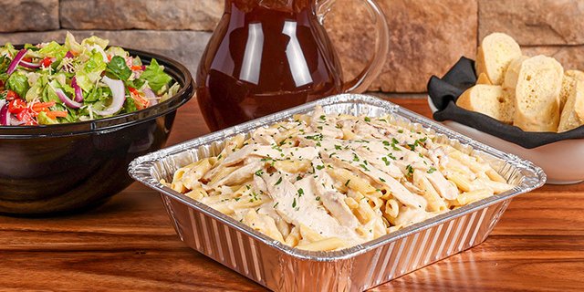 Chicken Penne Alfredo