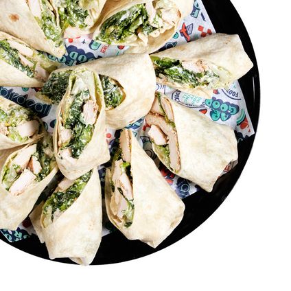 Chicken Caesar Wraps