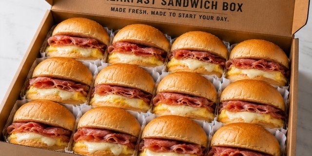 Prosciutto Breakfast Sandwich Box