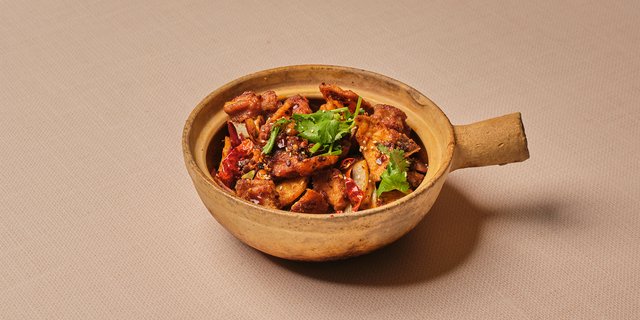Dry Pot Baby Ribs W/ Potato Slices