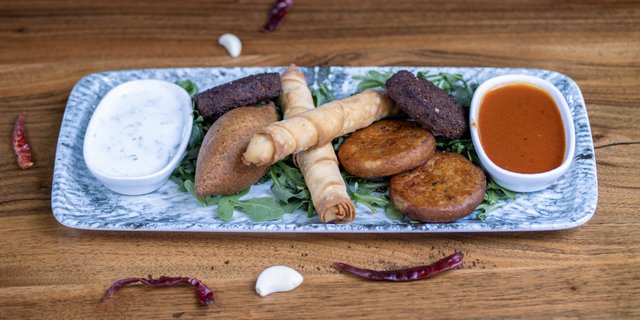 Mixed Hot Appetizer Plate