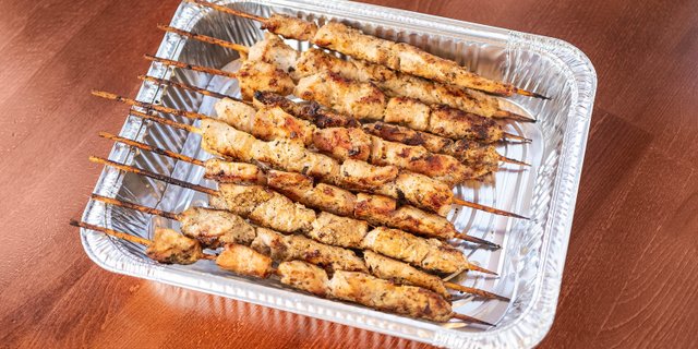 Grilled Chicken Skewers