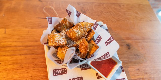 Crispy 4-Cheese Ravioli
