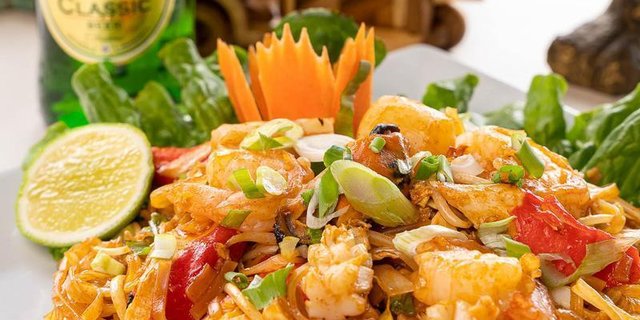 Seafood Pad Thai