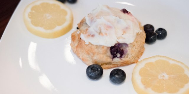 Blueberry-Lemon Scone