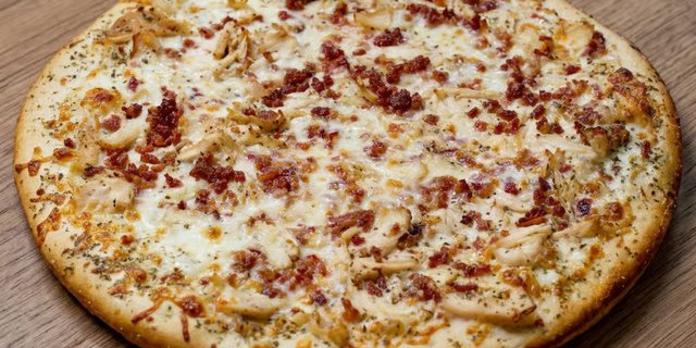 Chicken Bacon Ranch Pizza