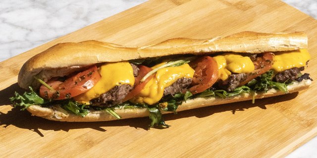 Beef Patty Sandwich Tray