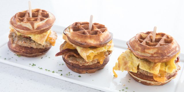 Breakfast Sliders Tray
