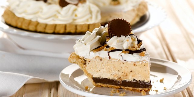 Whole Peanut Butter Silk Pie