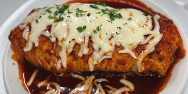 Wet Carnitas Burrito