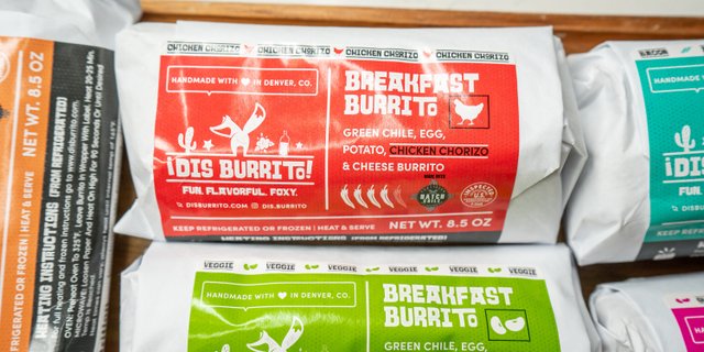 Chicken Chorizo Breakfast Burrito