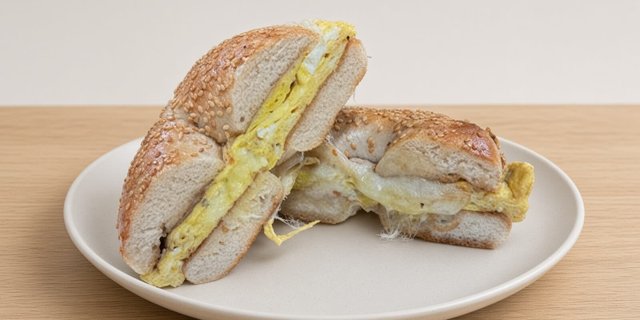 Breakfast Bagel Sandwich