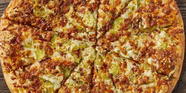 Bacon Dill Pickle Pizza