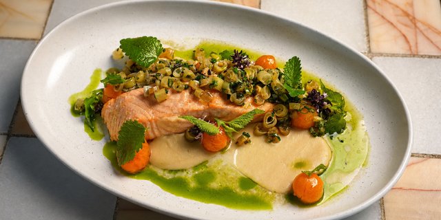 Roasted Salmon Platter