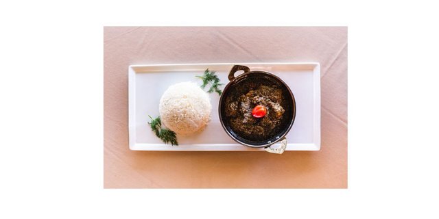 Cassava Leaves & Rice