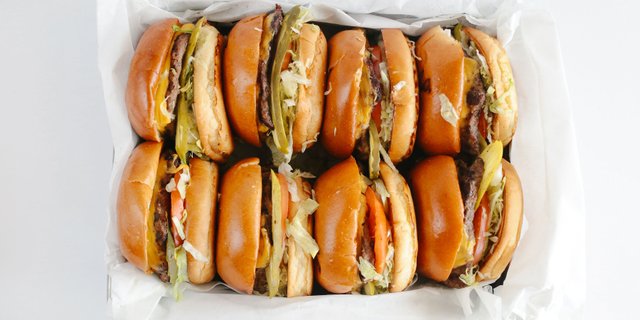Deluxe Burger Tray