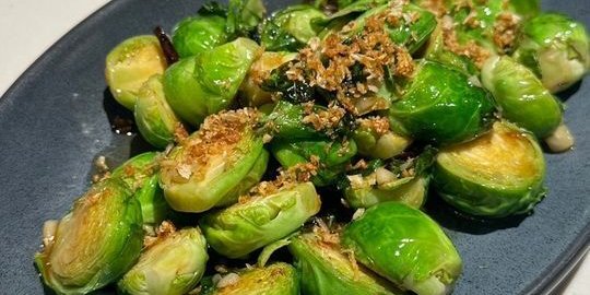 Garlic Chili Brussel
