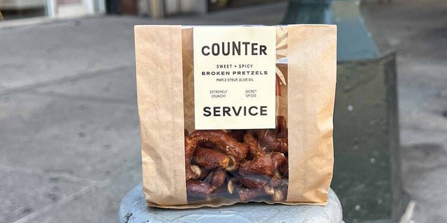 Sweet + Spicy Broken Pretzels