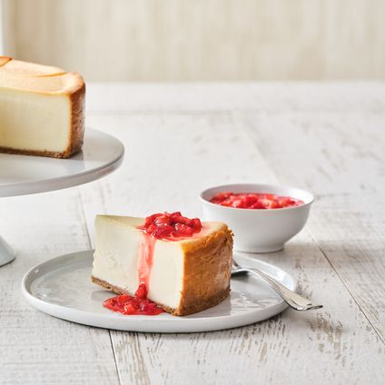Whole Strawberry Cheesecake