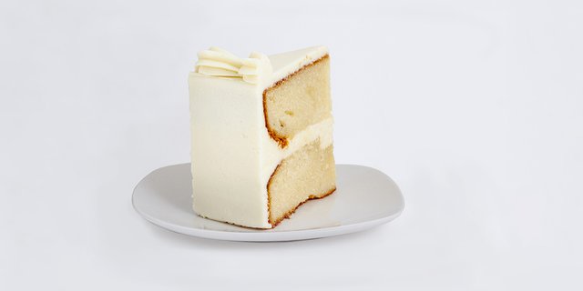 Vanilla Cake Slice
