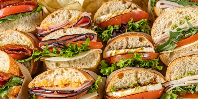 Small Premium Sandwiches For 10