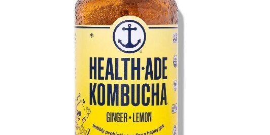 Ginger Lemon Health Ade Kombucha