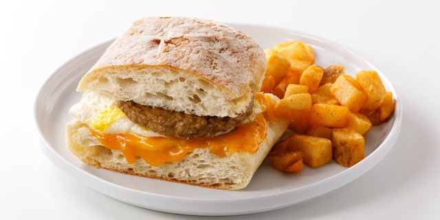 Big Breakfast Sausage Sandwich Box