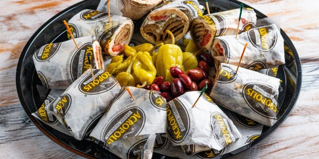 Lamb & Beef Gyro Wrap