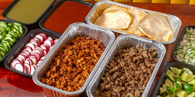 Taco Bar Traditional Way