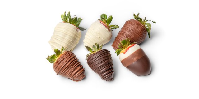 Half Dozen Chocolate-Dipped Strawberries