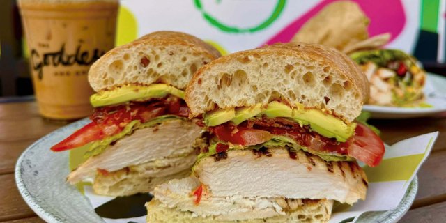 Gluten-Free Grilled Chicken Club Sandwich