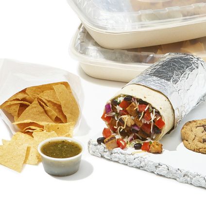 Chicken Burrito Boxed Lunch