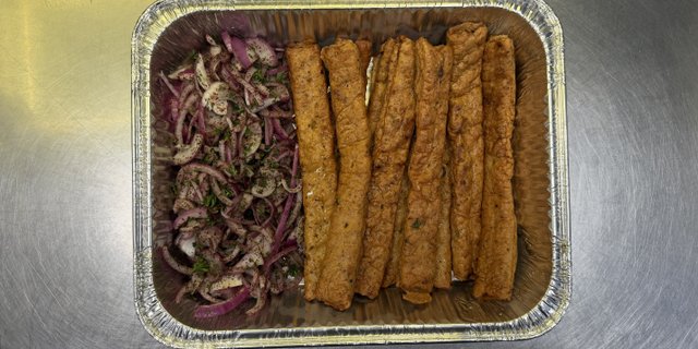Chicken Adana Kebabs