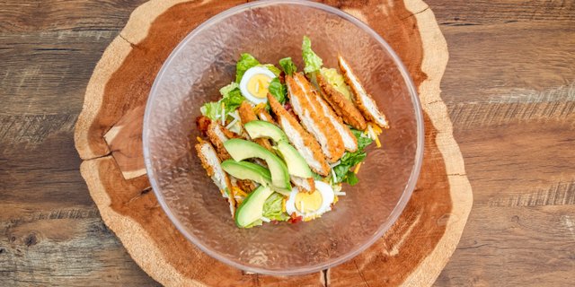 Fried Chicken Cobb Salad Tray