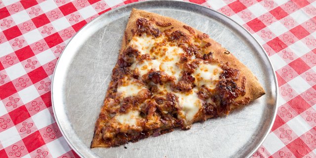 Caroline's Sweet BBQ Chicken Pizza
