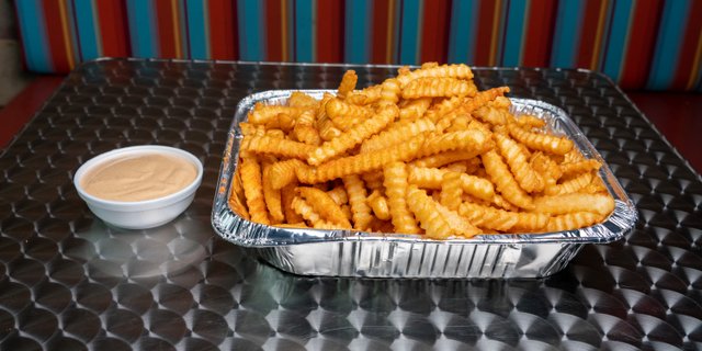 Seasoned Krinkle Kut Fries