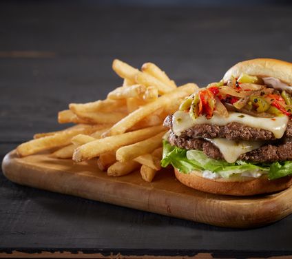 Individually Packaged Hatch Green Chile Smash Burger