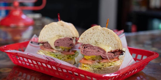 The Pastrami Mami Sandwich