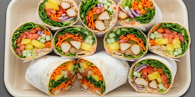 Ultimate Chicken Wraps