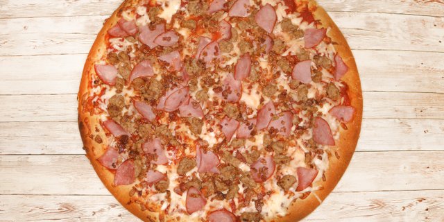 The Meat Sweats Pan Pizza