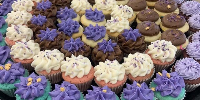 Mini Easter Cupcake Platter