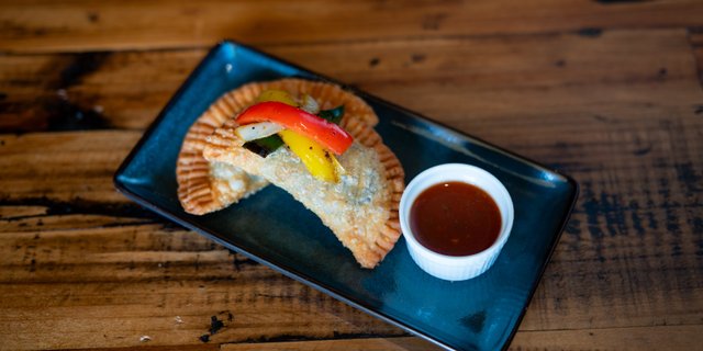 Dozen Black Bean, Cheese & Fajita Pepper Empanadas