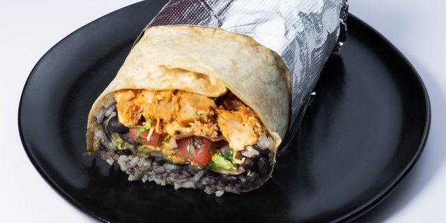 Chicken Burrito Boxed Lunch
