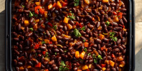 Seasoned Black Beans