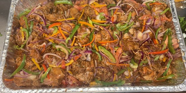 Brased Chicken (Pollo Guisado)