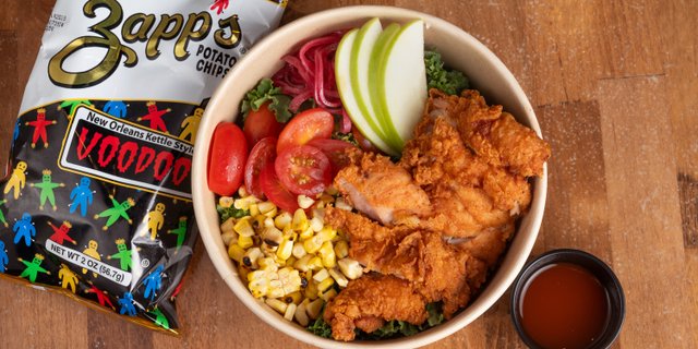Crispy Chicken Thigh Bowls