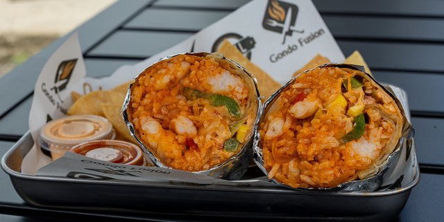 Shrimp Burrito