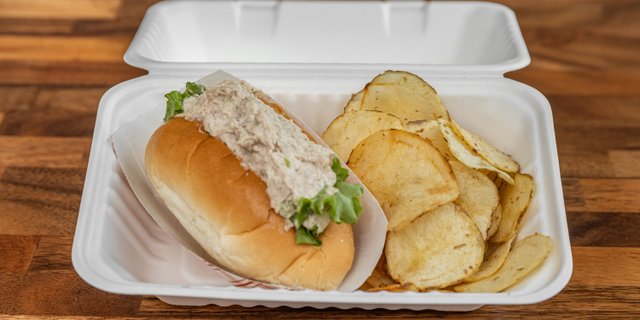 Tuna Salad Finger Rolls